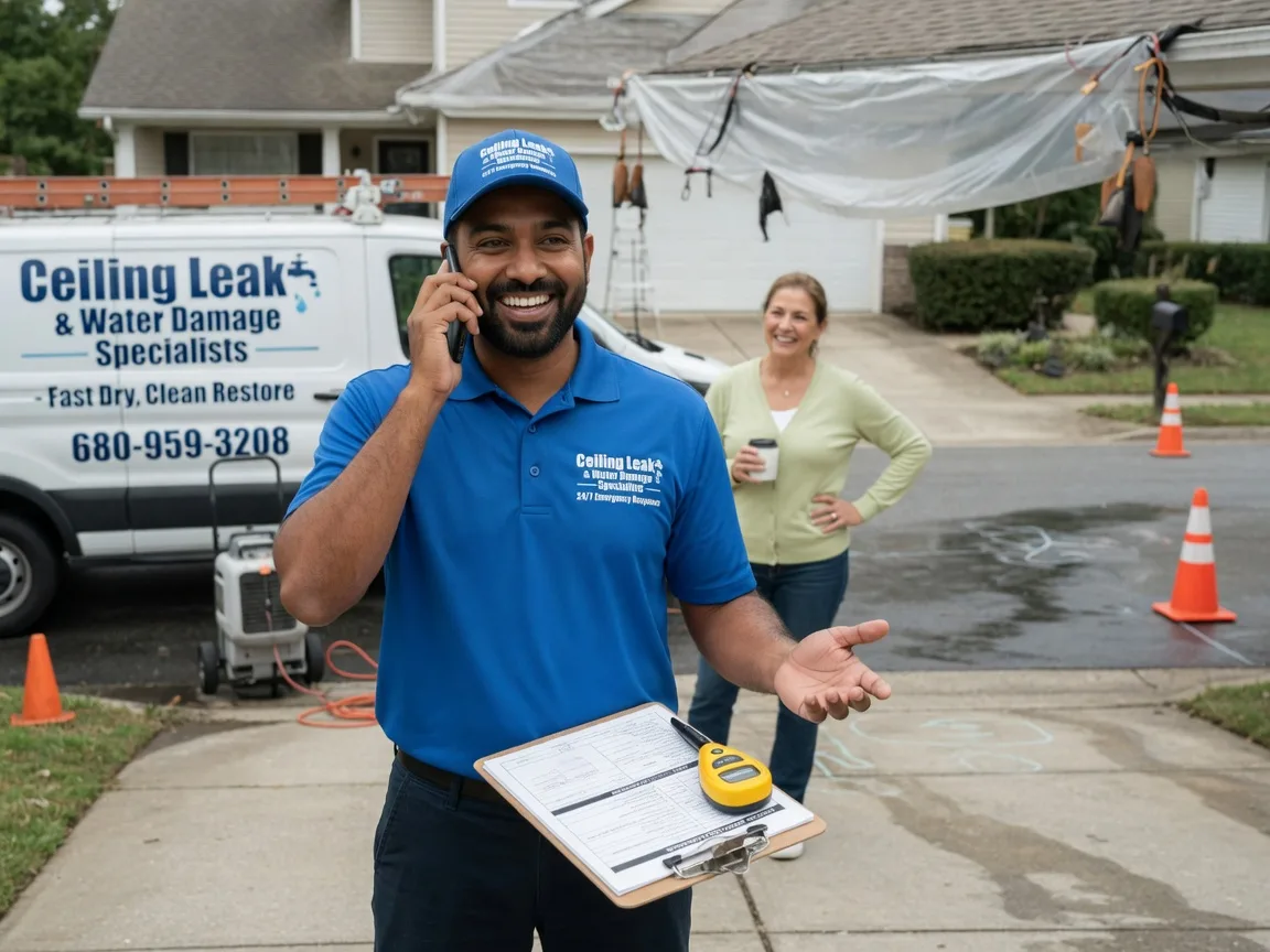 Ceiling Leak Cleanup Penobscot, ME FAQs